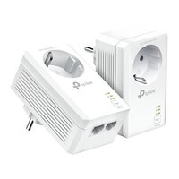 TP-LINK TL-PA7027P V1 Starter Kit - Powerline Adapterkit - 2-Port-Switch