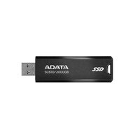 ADATA SC610 - 2 TB - USB Typ-A - 3.2 Gen 2 (3.1 Gen 2) - 550 MB/s - Schutzhülle - Schwarz