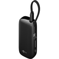 Goobay 76250 - Powerbank Li-Po 20 W USB-A USB-C mit Kabel...
