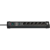 Brennenstuhl 1951160400 - 1,8 m - Drinnen - IP20 - Schwarz - 6 AC-Ausgänge - 90 mm