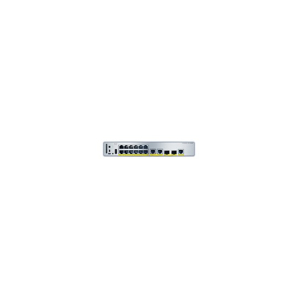 Cisco C9200CX-12T-2X2G-A - Managed - Gigabit Ethernet (10/100/1000) - Power over Ethernet (PoE) - Rack-Einbau