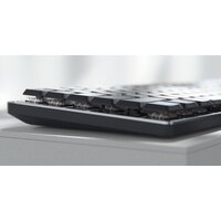 Logitech MX Mechanical Mini for Mac - Kabellos - RF Wireless + Bluetooth - Mechanischer Switch - QWERTY - LED - Grau