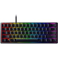 Razer Huntsman Mini Klickend optischer Switch Lila - Kabelgebunden - USB - Optomechanischer Schlüsselschalter - QWERTZ - RGB-LED - Schwarz
