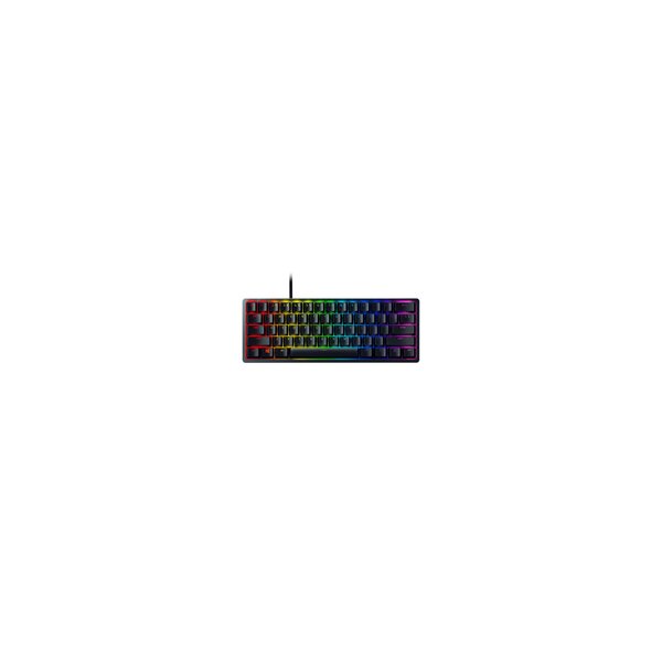 Razer Huntsman Mini - Kabelgebunden - USB - Optomechanischer Schlüsselschalter - QWERTZ - RGB-LED - Schwarz
