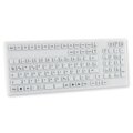 GETT KG19268 - Volle Größe (100%) - Kabelgebunden - USB - QWERTZ - Weiß