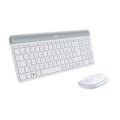 Logitech 920-009191 - Volle Größe (100%) - Kabellos - RF Wireless - AZERTY - Weiß - Maus enthalten