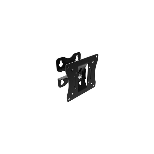 Lindy Befestigungskit ( Wandmontage ) für LCD-Display ( neig- und schwenkbar ) - pulverbeschichteter Stahl - Schwarz