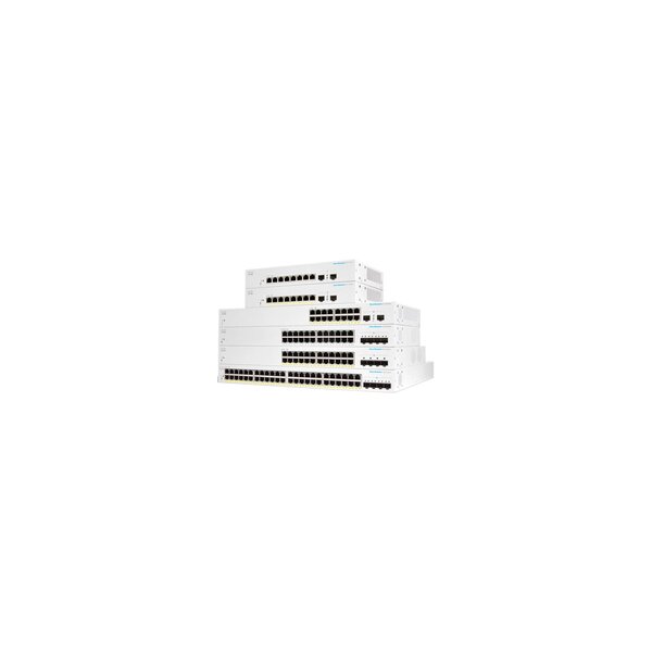 Cisco CBS220-48P-4X-EU - Managed - L2 - Gigabit Ethernet (10/100/1000) - Power over Ethernet (PoE) - Rack-Einbau