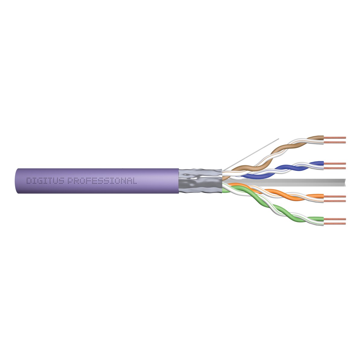 DIGITUS - DK-1626-VH-1 - CAT 6 F-UTP Installationskabel, 250 MHz