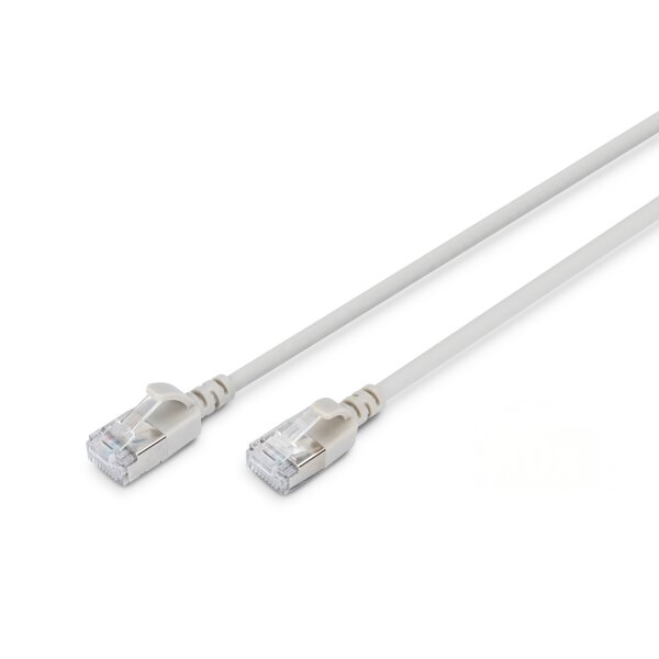 DIGITUS - DK-1632-A-030S-WH - CAT 6A F-FTP slim patch cord, Cu, LSZH