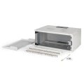 DIGITUS - DN-49200-SET - 19" Netzwerk-Set, 4HE Wandgehäuse und Zubehör, gr
