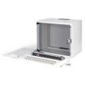 DIGITUS - DN-49204-SET - 19" Netzwerk-Set, 9HE Wandgehäuse und Zubehör, gr