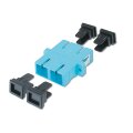 DIGITUS - DN-96005-2 - FO coupler, duplex, SC to SC, MM OM3, color aqua
