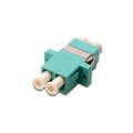 DIGITUS - DN-96009-2 - FO coupler, duplex, LC to LC, MM, color aqua, OM3