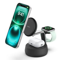 Belkin UltraCharge Pro 25 W Qi2 3-in-1 Ladestation schwarz