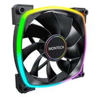 MONTECH RX140 PWM 140x140x25 schwarz 140 mm - 27,9 dB -...
