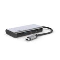 Belkin AVC006btSGY - USB 3.2 Gen 1 (3.1 Gen 1) Type-C - 100 W - Silber - 4K Ultra HD - HDMI - USB 3.2 Gen 1 (3.1 Gen 1) Type-A - USB 3.2 Gen 1 (3.1 Gen 1) Type-C - USB