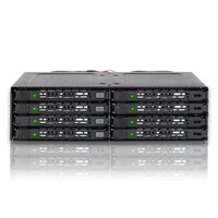 Icy Dock MB998IP-B - Schwarz - Metall - 5,7 mm - 2...