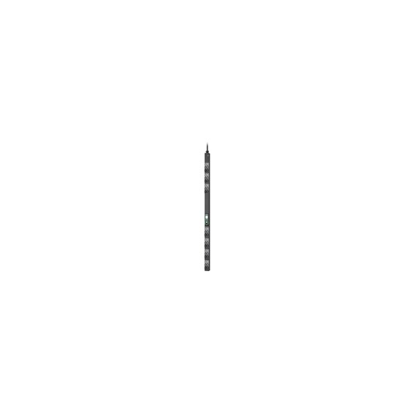 APC NetShelter Rack PDU Advanced - Metered - 3Phase - 11kW 400V 16A or 11,5kW 415V 20A - 42 Ausgänge - IEC309 - Messgerät - 0U - Dreiphasig - Rackmount - Senkrecht - Schwarz