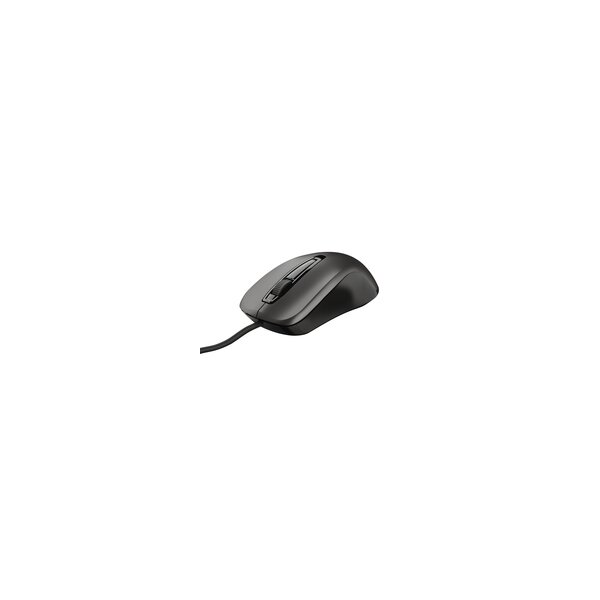 Trust Carve - Beidhändig - Optisch - USB Typ-A - 1200 DPI - Schwarz