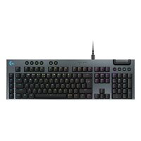 Logitech G G915 X, Kabelgebunden, USB, Mechanischer Switch, QWERTY, RGB-LED, Schwarz - LOGITECH G915 X Wired - Gaming Keyboard