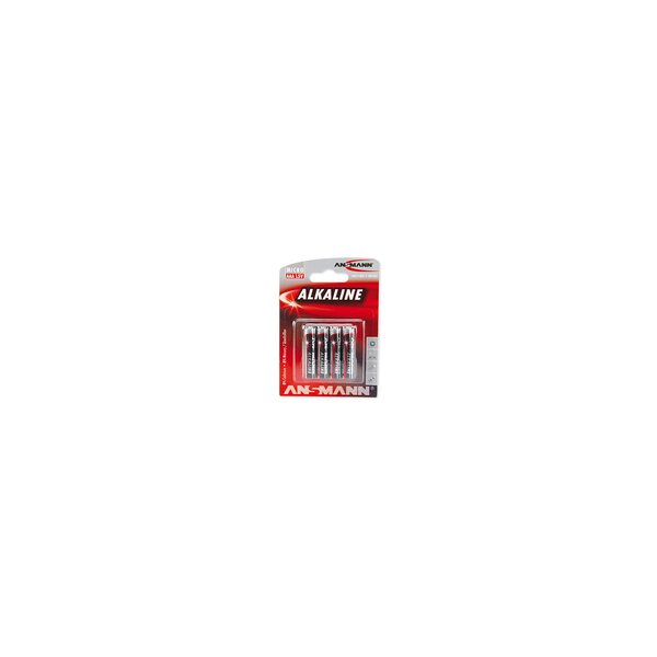 Ansmann 5015553 - Einwegbatterie - Alkali - 1,5 V - 4 Stück(e) - Mehrfarben - 10,5 mm