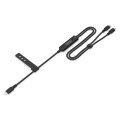 DIGITUS - AK-300170-018-S - USB-C 2in1 Ladekabel, 140W, 1,8m