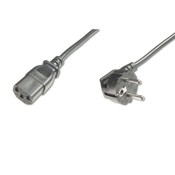 DIGITUS - AK-440109-008-S - Netzanschlusskabel, CEE 7/7 (T