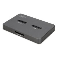 DIGITUS - DA-71546-1 - Dual Bay Nvme+SATA 2 in 1 SSD...