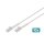 DIGITUS - DK-1632-A-020B-10 - CAT 6A F-FTP abwinkelbares Patchkabel, Ku,TPE-LSZH