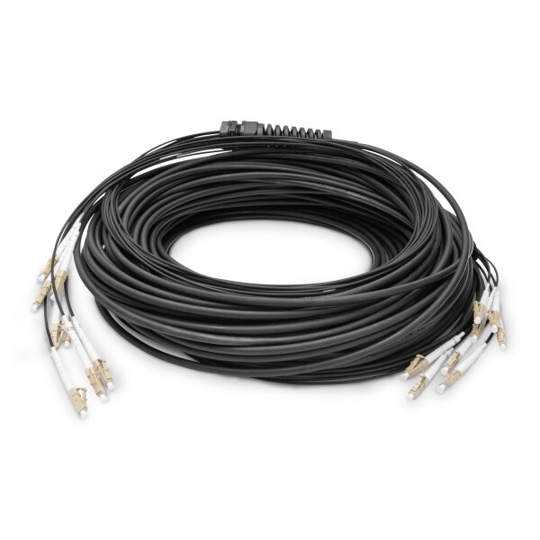 DIGITUS - DK-24338U030BK-BBB - Breakoutk. 8F OM4 LC-LC 30m