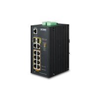 Planet - PL-IGS-5225-8P2T2S - Industrie PoE+ Switch   8+2+2