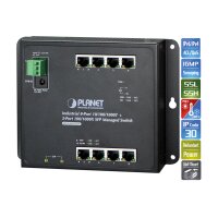 Planet - PL-WGS-4215-8T2S - Switch  8x10/100/1000 +2xSFPGb