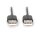DIGITUS AK-300100-010-S - USB Anschlusskabel, Typ A St/St, 1.0m, USB 2.0 kompatibel, sw