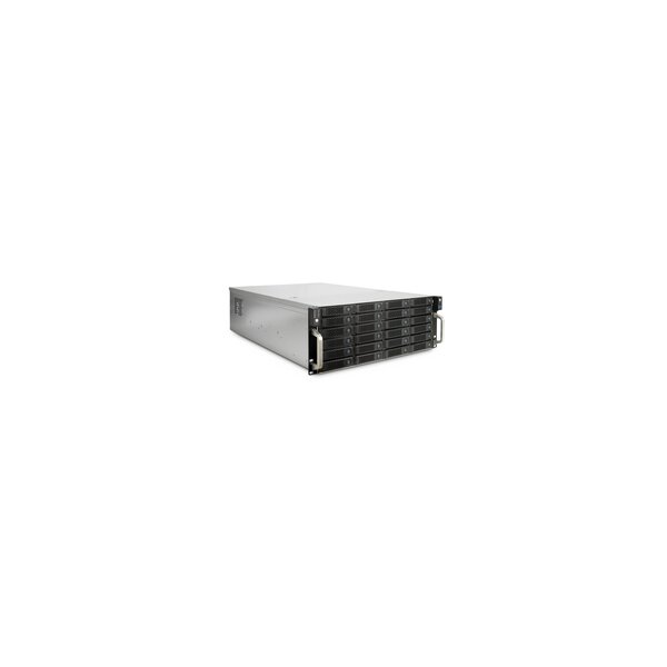 Inter-Tech 4U-4724 - HDD-Gehäuse - 2.5/3.5 Zoll - SAS - SATA - Hot-Swap - Rack-Einbau - Grau