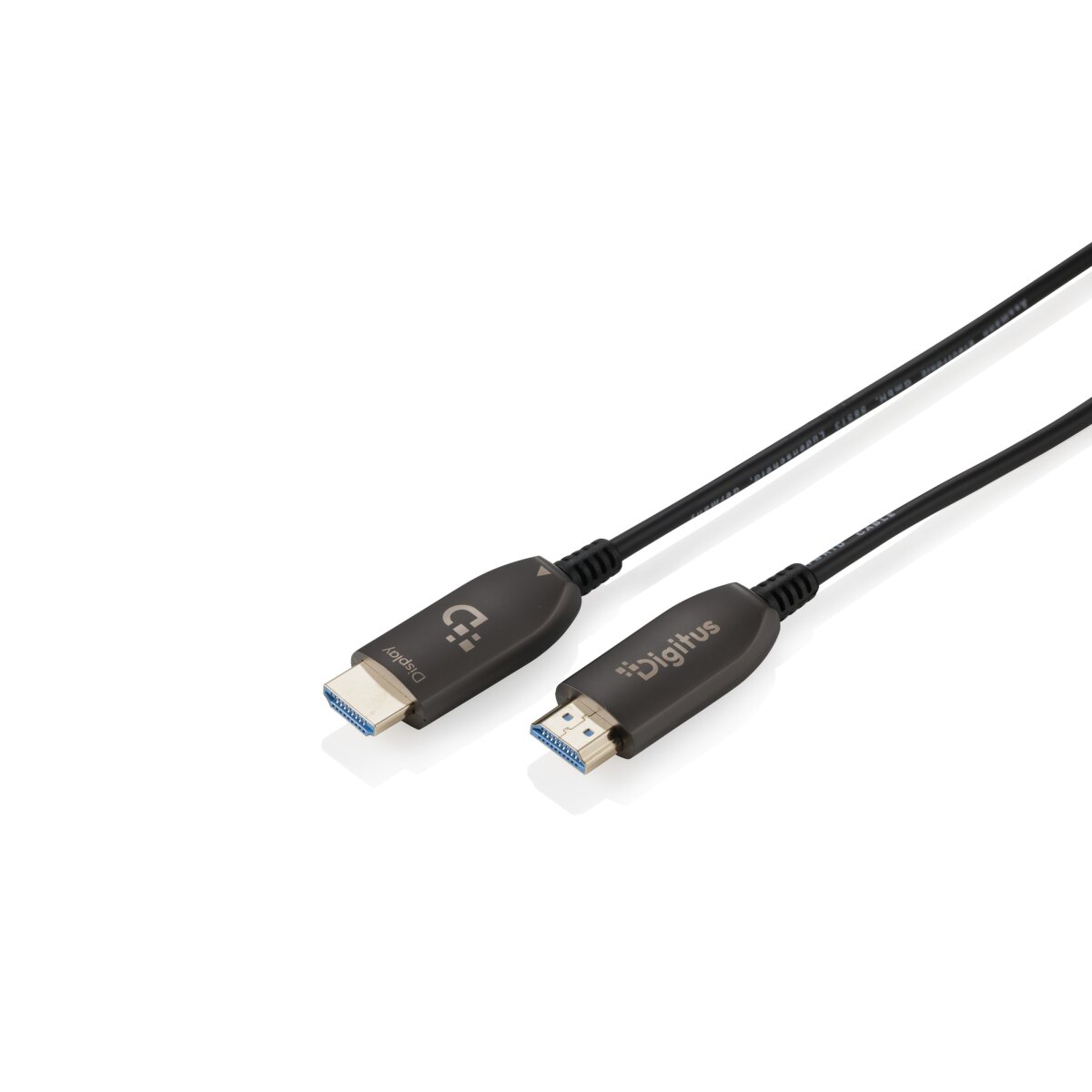 DIGITUS - AK-330126-600-S - HDMI AOC Verbindungskabel, Typ A