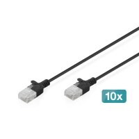 DIGITUS - DK-1618-003S-BL-10 - CAT 6 U-UTP Slim...