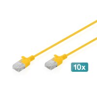 DIGITUS - DK-1618-003S-Y-10 - CAT 6 U-UTP Slim...