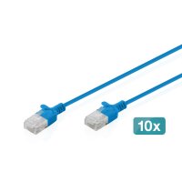 DIGITUS - DK-1618-015S-B-10 - CAT 6 U-UTP Slim...