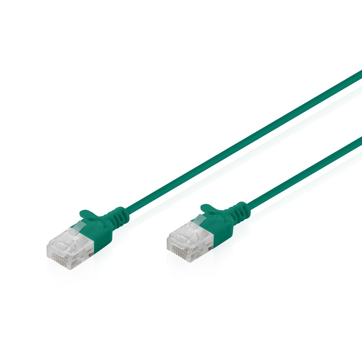 DIGITUS - DK-1618-020S-G - CAT 6 U-UTP Slim Patchkabel, Kupfer, LSZH