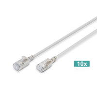DIGITUS - DK-1632-A-0015S-WH10 - CAT 6A F-FTP slim patch...