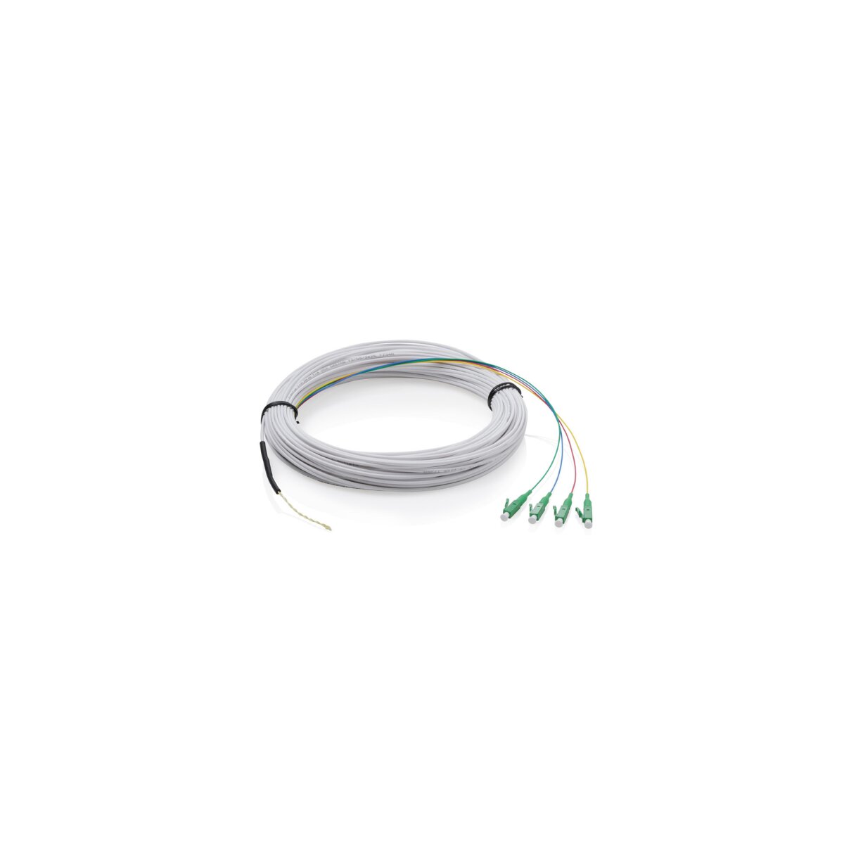 DIGITUS - DK-3904LCA-50-1 - FTTH-Drop Kabel, Singlemode, 4 Fasern, LC/APC