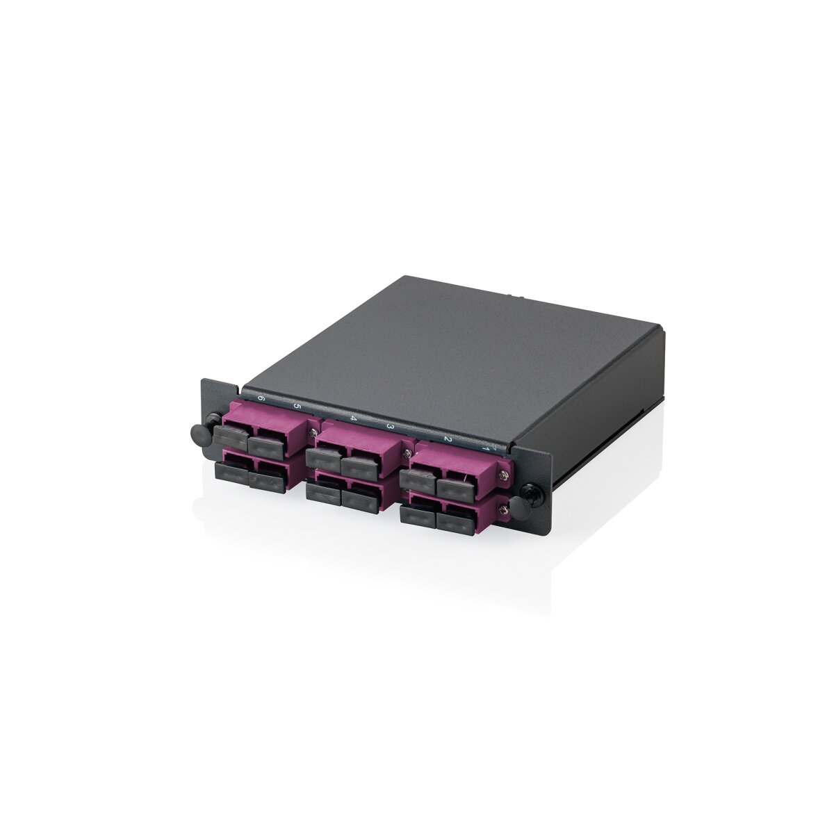 DIGITUS - DN-96332-2-4 - MPO/MTP-Kassette für 3 Kassettenpaneel, OM4