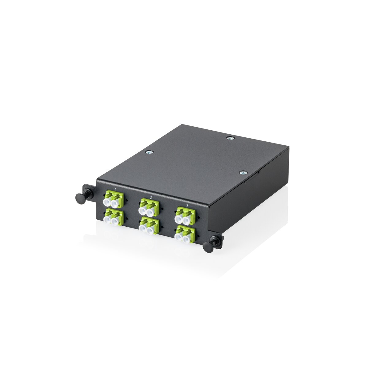 DIGITUS - DN-96343-2-5 - MPO/MTP Kassette für 4/8 Kassettenpanel, OM5