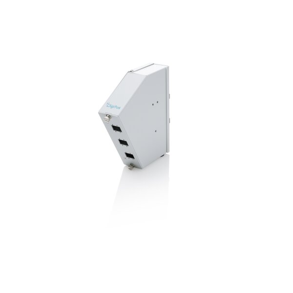 DIGITUS - DN-96894 - Hutschienen Spleißverteiler, 6 SC SX/LC DX