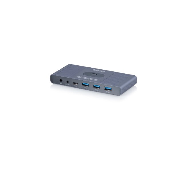 DIGITUS - DS-12855 - KVM Switch, 2x1 HDMI, 4K@60Hz