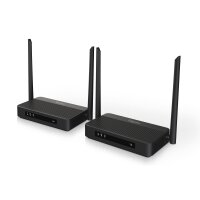 DIGITUS - DS-55360 - 4K Wireless HDMI KVM Extender Set,...