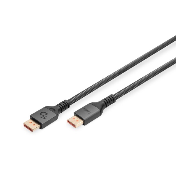 DIGITUS - DB-340111-020-S - Premium DisplayPort Anschlusskabel, Typ DP