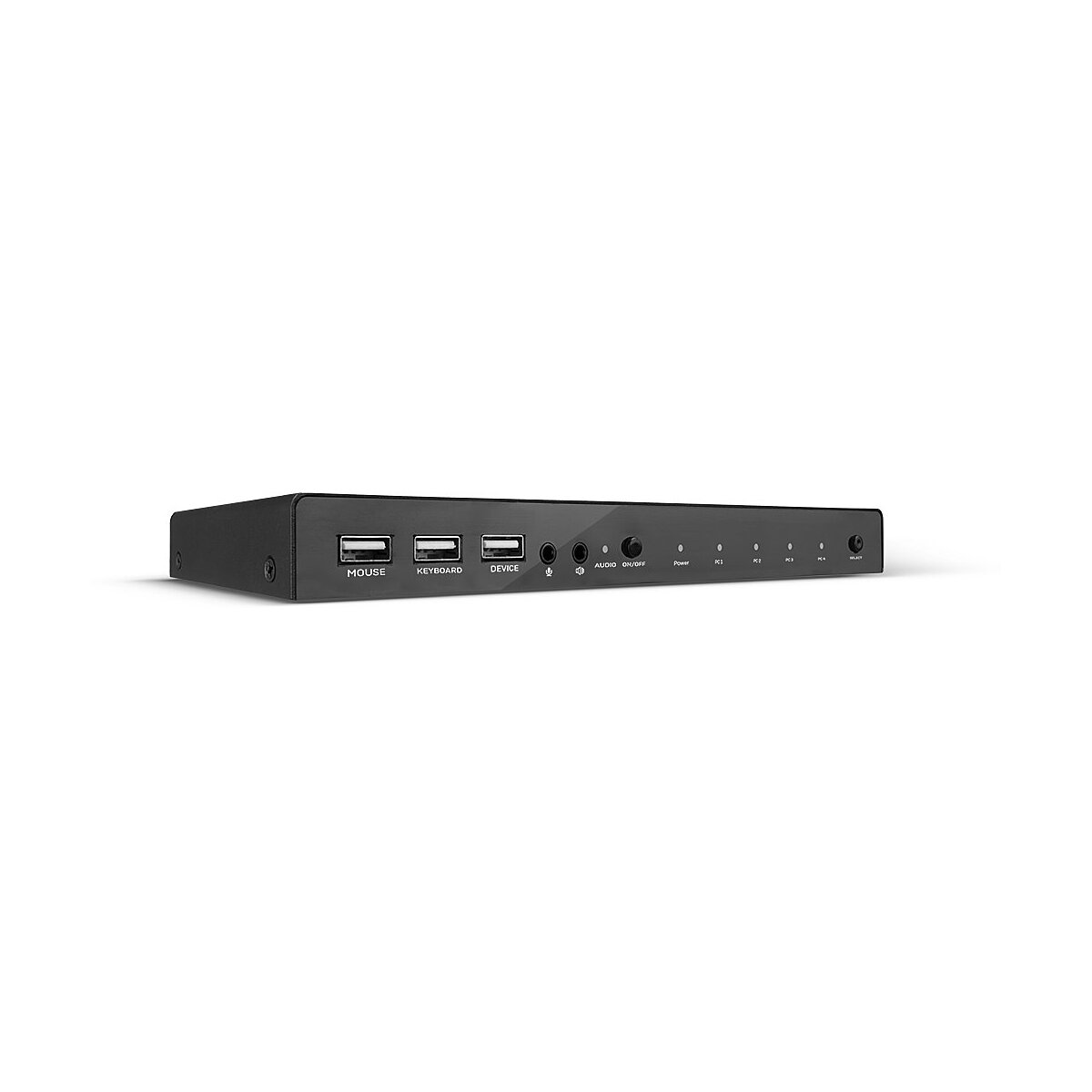 4 Port KVM Switch HDMI 4K60, USB 2.0 & Audio