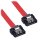 Internes SATA - Kabel mit extrem kurzen Latch-Steckern, 0,20 m